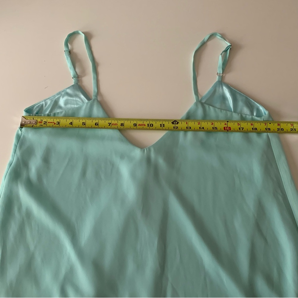 Honey Tulip slip dress blue size medium - Picture 7 of 8